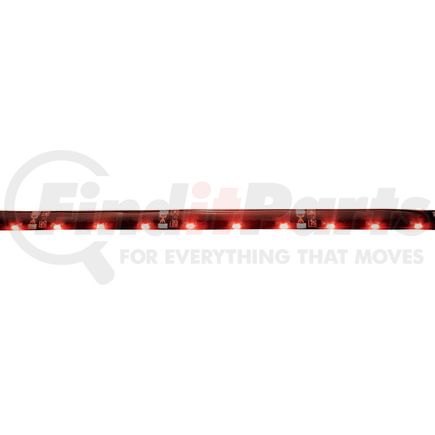 37957 by UNITED PACIFIC - Auxiliary Light - Auxiliary/Utility Flex Strip Light, 30 LED 19 1/2" Red