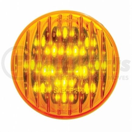38176B by UNITED PACIFIC - Clearance Light - Bulk, 2-1/2" Round Light, 13 LED, Amber LED/Lens