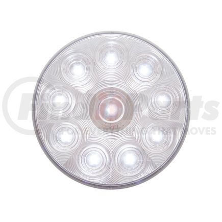 38828 by UNITED PACIFIC - Auxiliary/Utility Light - 10 LED, 4 ", White LED/Clear Lens