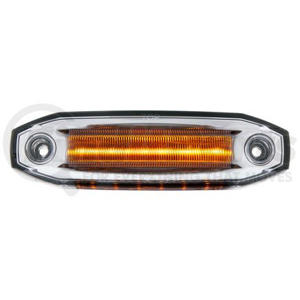 39299 by UNITED PACIFIC - 5" Dual Function Rectangular Amber Clearance/Marker Light, with Clear Lens