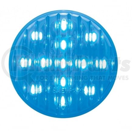 39375B by UNITED PACIFIC - Auxiliary Light - Auxiliary/Utility Light, 13 LED, 2.5", Blue LED/Clear Lens