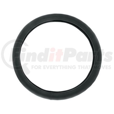88034 by UNITED PACIFIC - Steering Wheel Cover - Black,18 in. Leatherette