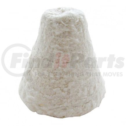 90075 by UNITED PACIFIC - 2 in. Cone Goblet Buff - Compatible with Muslin Buff Mandel