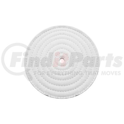 92011 by UNITED PACIFIC - Buffing Wheel - 6" Assorted Muslin Buff, 1/2" Arbor