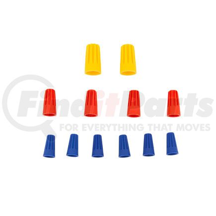 98103 by UNITED PACIFIC - Multi-Purpose Wire Connector - Assortment, Twist Style, 22-12 AWG