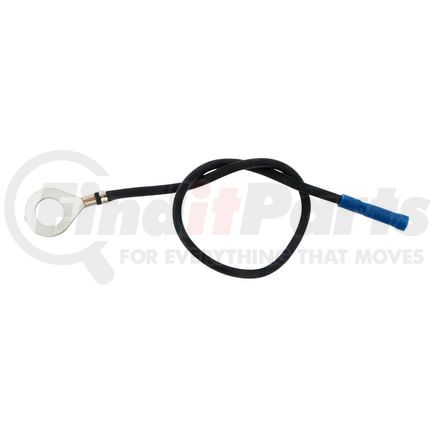 98131 by UNITED PACIFIC - Fusible Link Wire - 9.25 inches, Black, 14 AWG, with 3/8 in. Stud