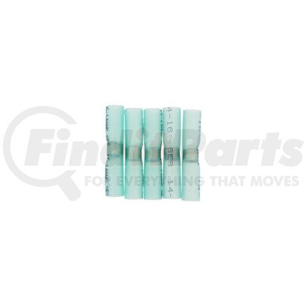 98163 by UNITED PACIFIC - Butt Connector - 5 Pieces, Blue, 16-14 AWG, SS Heat Shrink