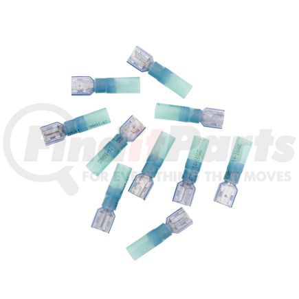 98174 by UNITED PACIFIC - Female Disconnect Terminal - Blue, 16-14 AWG, .250 Tab, CS Fully Insulated Heat Shrink
