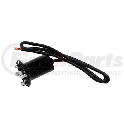 98325 by UNITED PACIFIC - License Plate Light Socket - 1-Wire, Miniature, Single Contact 'Snap-In', Universal
