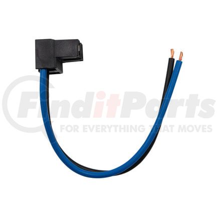 98334 by UNITED PACIFIC - Headlight Connector - 2-Wire, Universal, for H7 Halogen Bulb