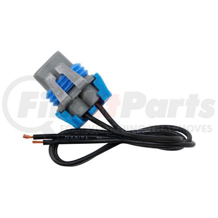 98341 by UNITED PACIFIC - Headlight Connector - 2-Wire, Universal, for Halogen Low Beam Bulb