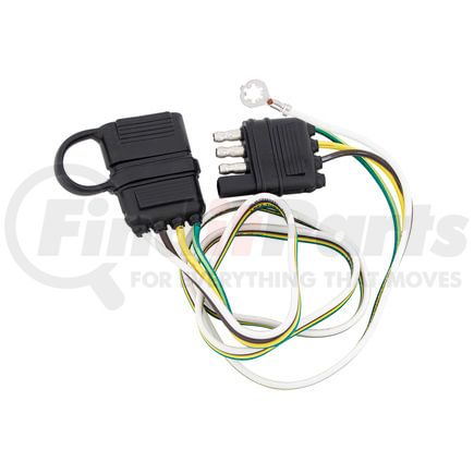 98397 by UNITED PACIFIC - Trailer Connector Kit - 2 ft., Extension, 4-Wire Harness