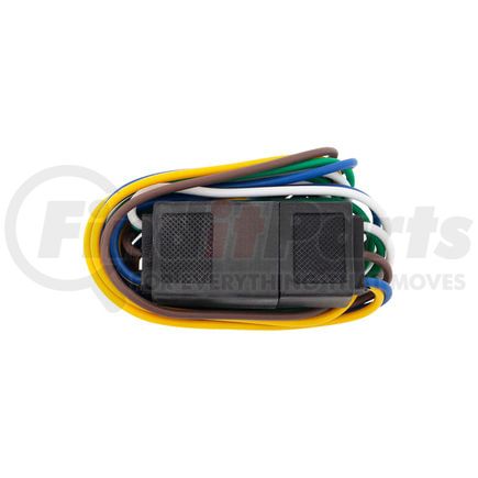 98403 by UNITED PACIFIC - Trailer Connector Kit - 5-Way, Squared, Male/Female, with Polarized Plugs