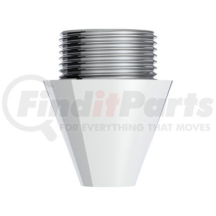 99216B by UNITED PACIFIC - Multi-Purpose Hardware - Adapter, Chrome, M30 x 3.5 Male to 3/8"-16 Female Beer Tap