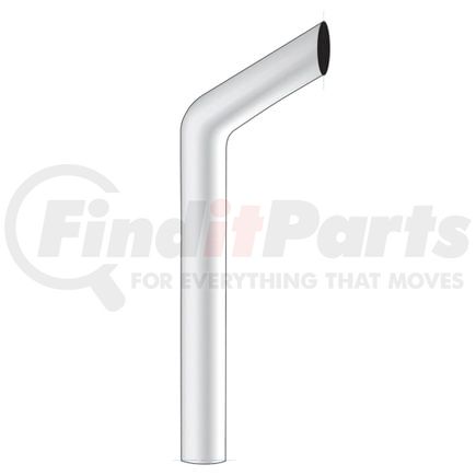 B1-6-120 by UNITED PACIFIC - Exhaust Stack Pipe - 6", Bull, Plain Bottom, 120" L