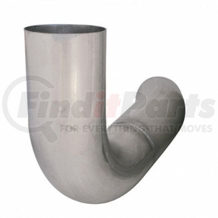 FLV-15653-000 by UNITED PACIFIC - Exhaust Elbow - Aluminized Steel, 5" OD, Molded