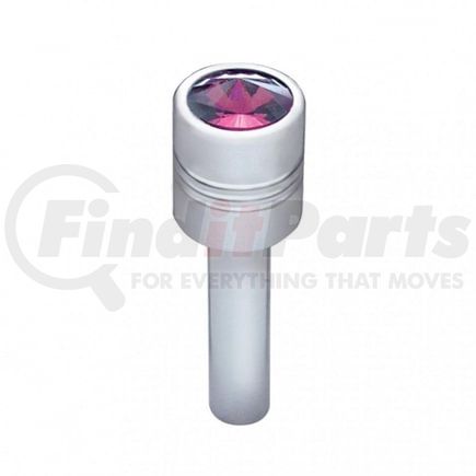 70213 by UNITED PACIFIC - Door Lock Knob - Chrome, with 9/16" Purple Diamond