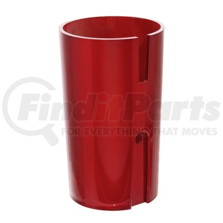 70582 by UNITED PACIFIC - Manual Transmission Shift Shaft Cover - Gearshift Knob Cover, Lower, Candy Red