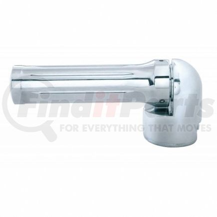 70623 by UNITED PACIFIC - Manual Transmission Shift Knob - Gearshift Knob, Chrome, "Dallas" 13/15/18 Speed, with Adapter, Horizontal