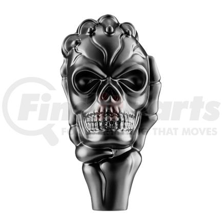 70699 by UNITED PACIFIC - Manual Transmission Shift Knob - Gearshift Knob, Black, Skull