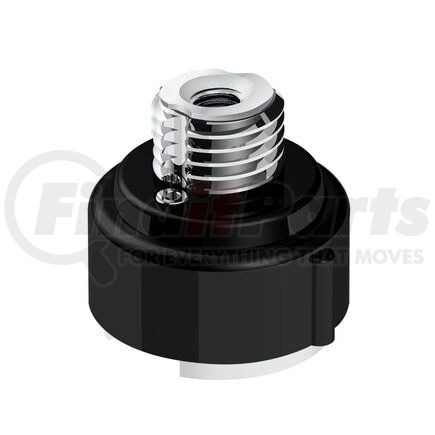 71069 by UNITED PACIFIC - Gearshift Adapter - Candy Black, M30X3.5 Thread-On with LED Mount