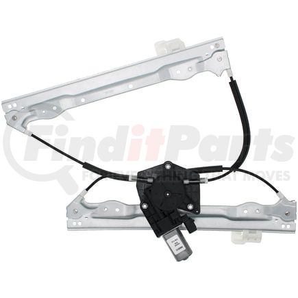 751-421 by DORMAN - Window Motor and Regulator Assembly - Metal; Plastic, Front, Right, Bolt, Automatic (Down)