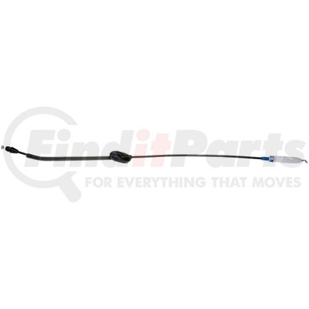Dorman 912-559 Door Latch Cable Door Latch Cable - Steel, 695 mm. Length, 5 mm. OD, Button Both Ends