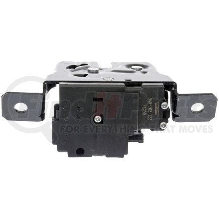 940-162 by DORMAN - Trunk Latch - Metal; Plastic, 4 Pin, Female Terminal, Male Connector