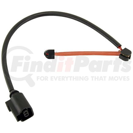 BW1004 by DORMAN - Disc Brake Pad Wear Sensor - Black Female Connector, Oval, Pin Terminal