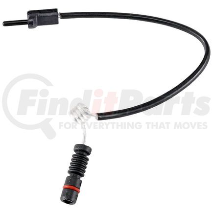 BW1077 by DORMAN - Disc Brake Pad Wear Sensor - Black Female Connector, Oval, Pin Terminal