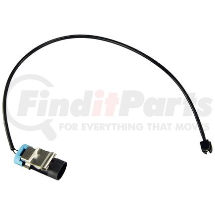 BW1125 by DORMAN - Disc Brake Pad Wear Sensor - Black Female Connector, Oval, Pin Terminal