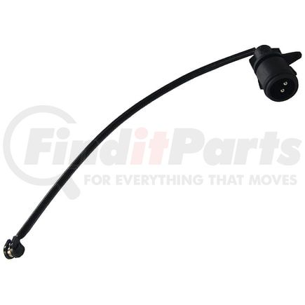 BW1146 by DORMAN - Disc Brake Pad Wear Sensor - Black Female Connector, Oval, Pin Terminal