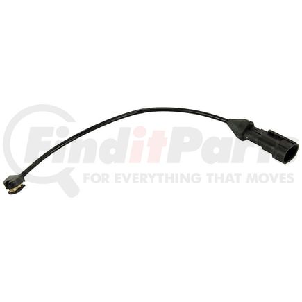 BW1197 by DORMAN - Disc Brake Pad Wear Sensor - Black Female Connector, Oval, Pin Terminal