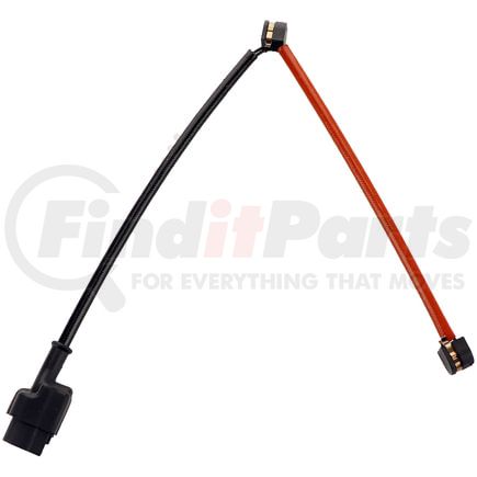 BW1218 by DORMAN - Disc Brake Pad Wear Sensor - Black Female Connector, Rectangle, Pin Terminal