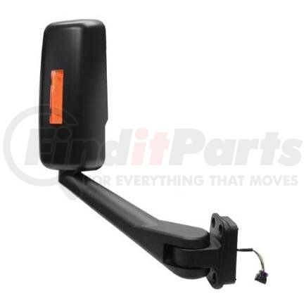 HDM010078R by GMC - 2003-2009 GMC TOPKICK / KODIAK HEAVY DUTY MIRROR, POWER, HEATED, SIGNAL, BLACK, RIGHT HAND