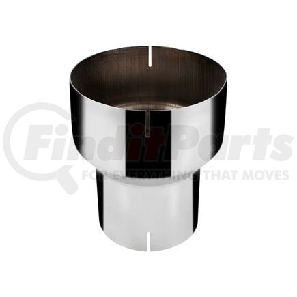 RC-7I5I-8C by UNITED PACIFIC - Exhaust Muffler Tilt Cab and Reducers Connector - Chrome, 7" I.D. To 5" I.D.