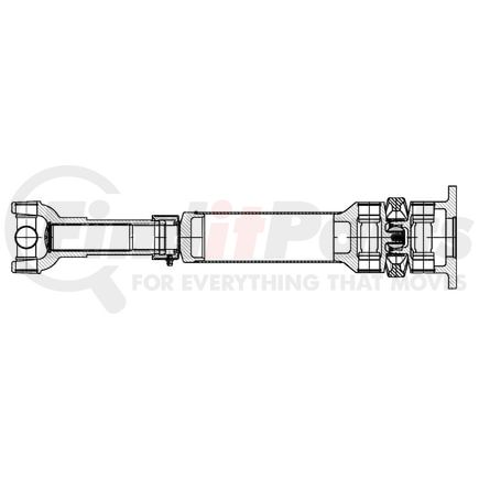 FO-609 by DIVERSIFIED SHAFT SOLUTIONS (DSS) - Drive Shaft Assembly