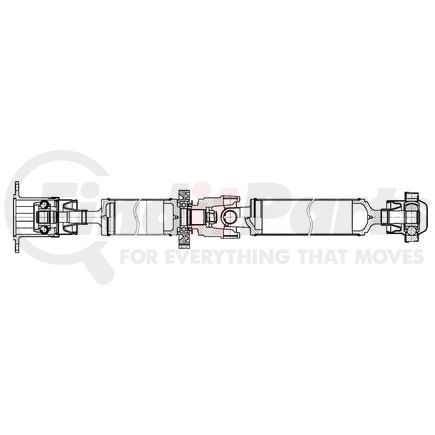 FO-617 by DIVERSIFIED SHAFT SOLUTIONS (DSS) - Drive Shaft Assembly