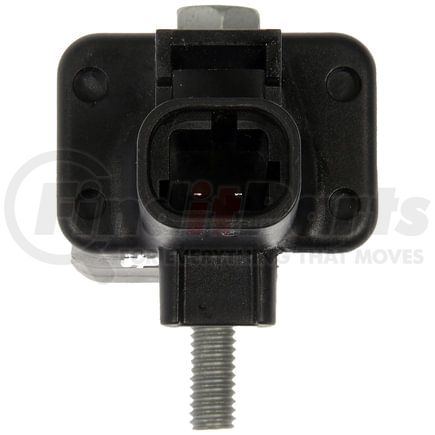 590-200A by DORMAN - Air Bag Impact Sensor - Black, Male Square Connector, 2 Blade Terminals