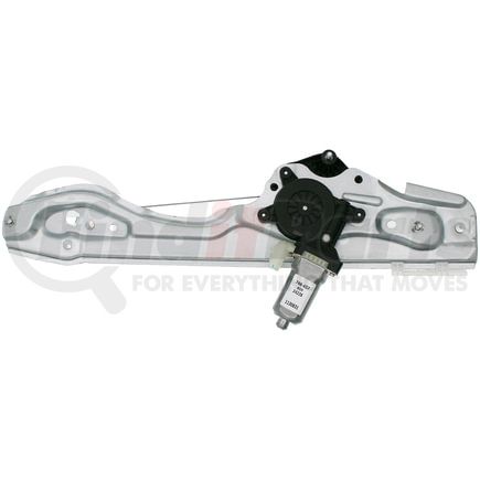 748-657 by DORMAN - Window Motor and Regulator Assembly - Rear, Right, Plastic; Metal, Bolt, Automatic (Down)