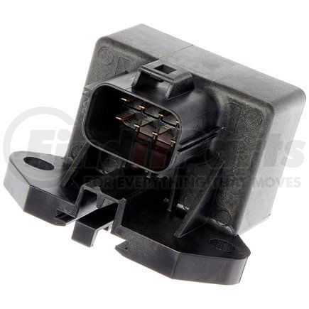 601-306 by DORMAN - Fuel Pump Relay Module - 20A, Black, Female, Continuous Duty