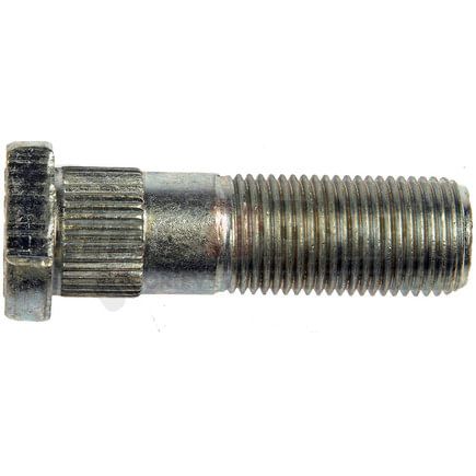 610-077.1 by DORMAN - 5/8-18 Serrated Wheel Stud With Clip Head - .657 In. Knurl, 2-1/8 In. Length