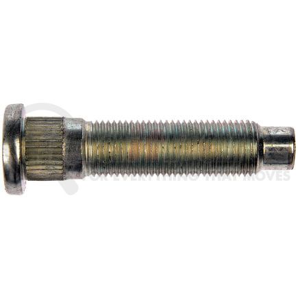 610-515.1 by DORMAN - 1/2-20 Serrated Wheel Stud - 14.05mm Knurl, 58.45mm Length