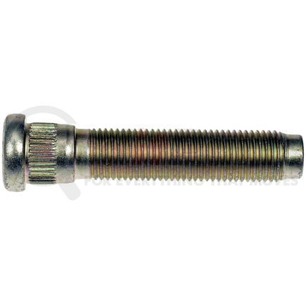 610-619.1 by DORMAN - M14-1.50 Serrated Wheel Stud - 15.85mm Knurl, 76mm Length