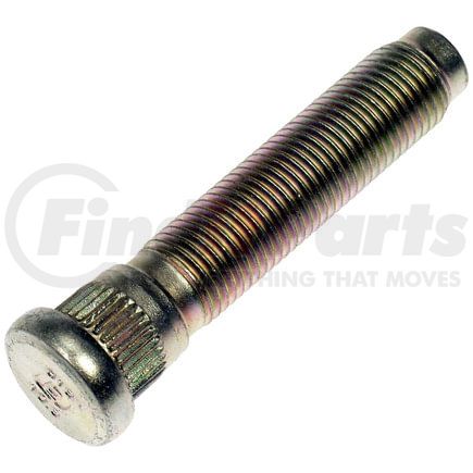 610-619 by DORMAN - M14-1.50 Serrated Wheel Stud - 15.85mm Knurl, 76mm Length