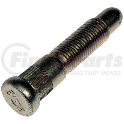 610-642 by DORMAN - M14-1.50 Serrated Wheel Stud - 15.65 mm Knurl, 75.5 mm Length