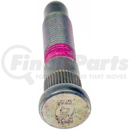 610-642.1 by DORMAN - M14-1.50 Serrated Wheel Stud - 15.65 mm Knurl, 75.5 mm Length