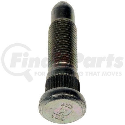 610-673.1 by DORMAN - M14-1.50 Serrated Wheel Stud - 15.75 mm Knurl, 64.50 mm Length