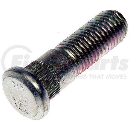 610-717 by DORMAN - M12-1.50 Serrated Wheel Stud - 12.90 mm Knurl, 46 mm Length