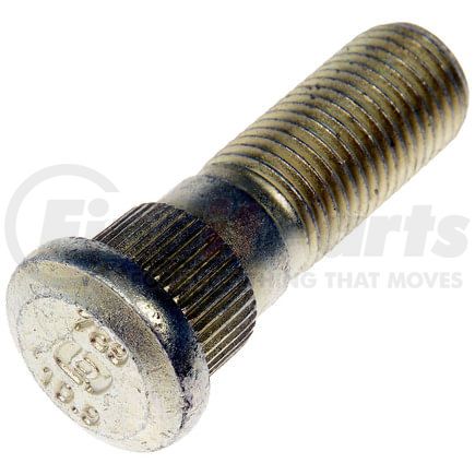 610-789 by DORMAN - M14-1.50 Serrated Wheel Stud - 064in Knurl, 46mm Under Head Length